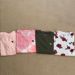 4 super good quality Abercrombie shirts!